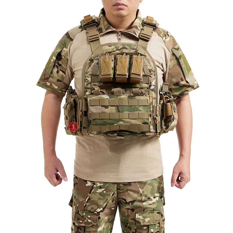 Conjunto de chaleco táctico de rotura rápida, chaleco MOLLE multifuncional, nuevo estilo de sellado - imagen 5