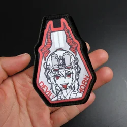 Parche táctico anime hook para brazalete ropa y equipo
