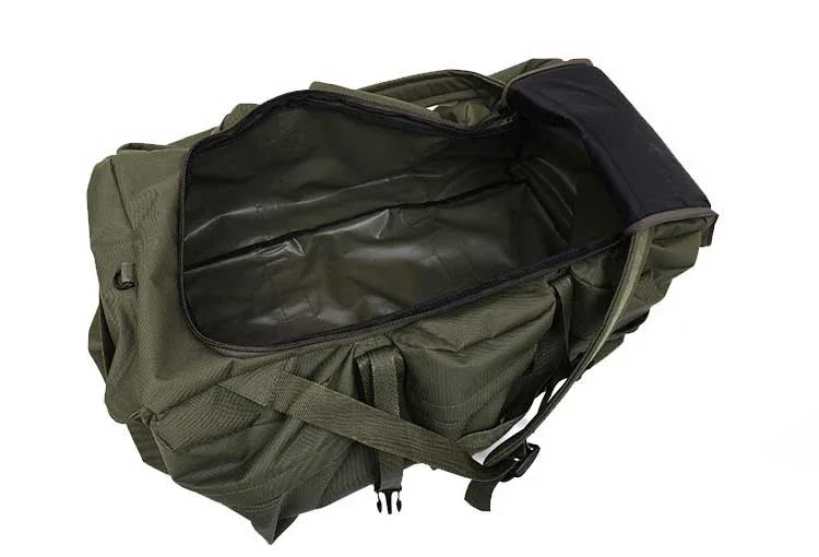 Bolsas de lona de escalada de montaña al aire libre, bolsa de Montañismo de camuflaje, mochila táctica de caza de gran capacidad, Camping, 90L - imagen 5