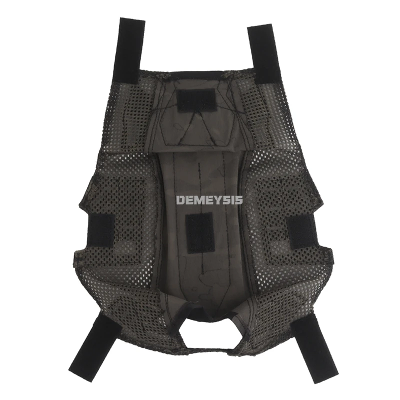 Casco táctico cubierta de camuflaje para cascos Wendy casco de tiro resistente a los arañazos tela cascos de caza accesorios tamaño M - imagen 4