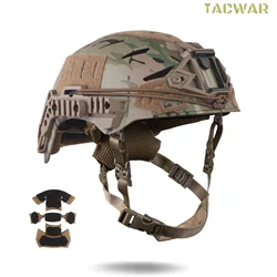Team Wendy 3.0 casco táctico Airsoft con acolchado interior