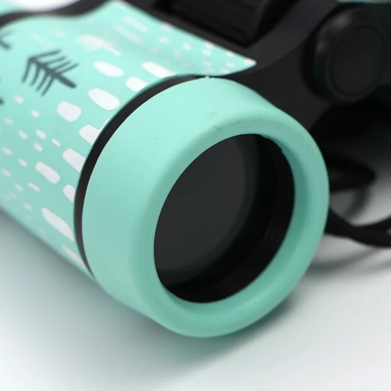 Telescopio Binocular profesional para niños de 4x30mm, telescopio de aprendizaje educativo de goma para niños, telescopio óptico plegable para acampar - imagen 5