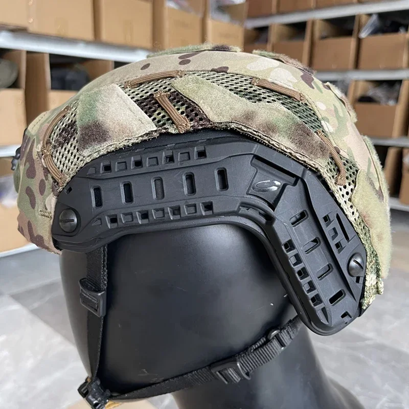 Cubierta protectora para casco táctico FAST OPS-CORE/SF, tela protectora para casco - imagen 3