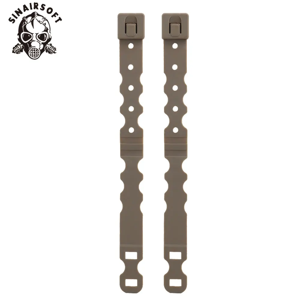 SINAIRSOFT-Clips de malicia, hebilla de nailon de liberación rápida, correa ajustable para sistema MOLLE, equipo táctico, accesorio de bolsa para revistas - imagen 3