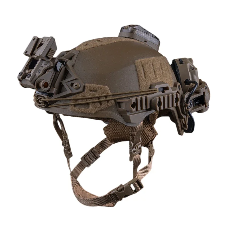 Cascos tácticos equipo Wendy casco rápido ligero para Airsoft Paintball caza tiro Protector de cabeza - imagen 3