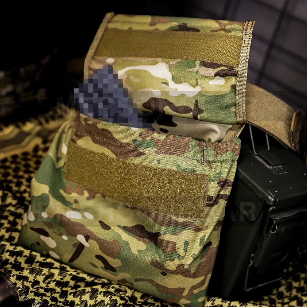 Emersongear chaleco/cinturón táctico bolsa para pegar revista bolsa de basura uso de caza Molle bolsa táctica bolsa de cinturón EM9548 - imagen 4