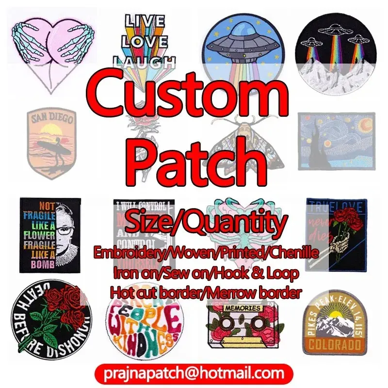 Parche bordado personalizado militar – Termoadhesivo y velcro - imagen 4