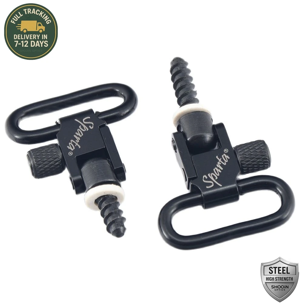 Sparta Anillas Giratorias 25mm para Correa de Fusil y Escopeta
