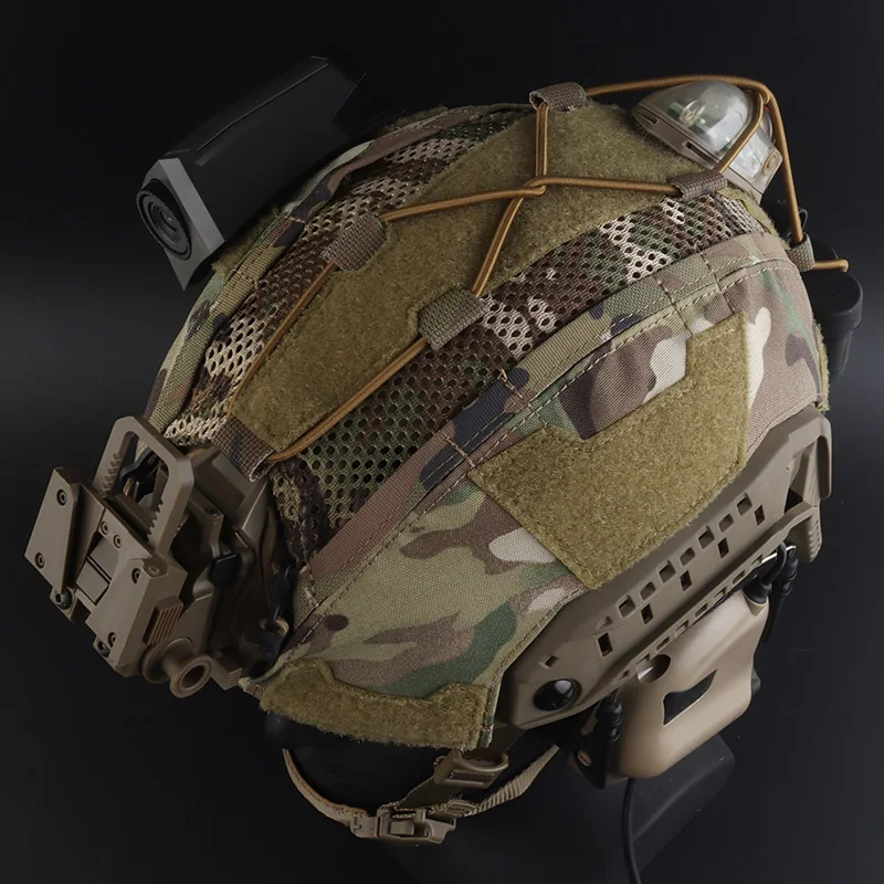 Funda táctica para casco Maritime/Fast SF de corte súper alto con cordón elástico para accesorios de caza de equipo Airsoft al aire libre GEN4