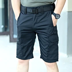 Bermudas tácticas militar secado rápido verano multibolsa hombre ripstop