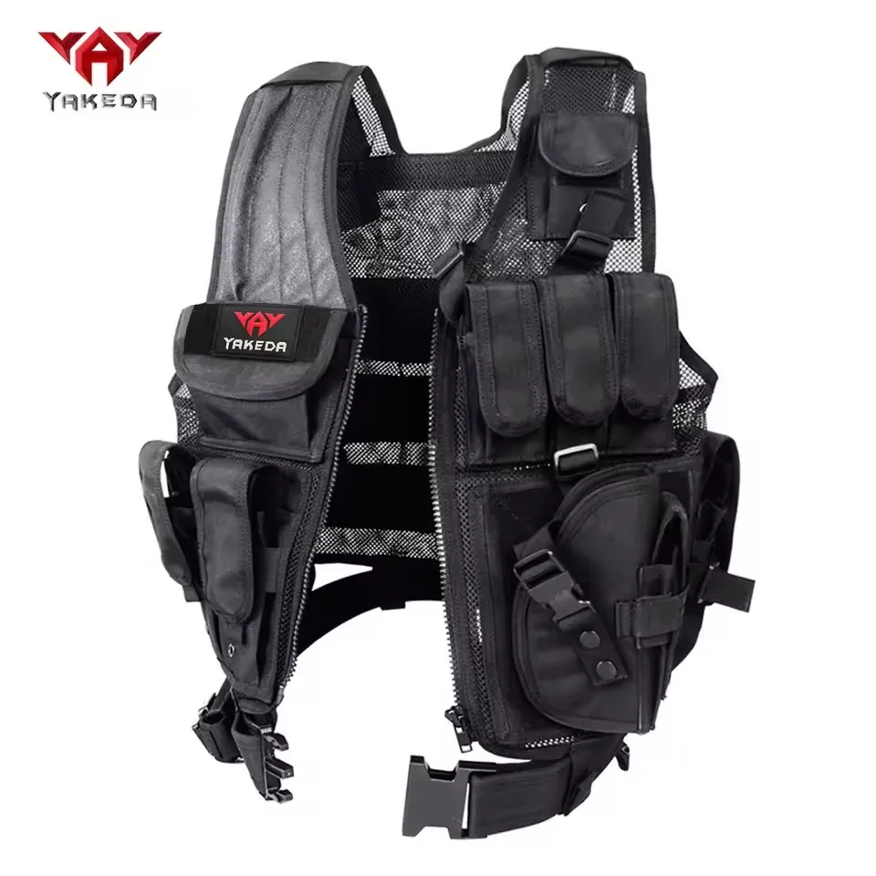 Chaleco táctico YAKEDA MOLLE ajustable para caza y entrenamiento - imagen 3