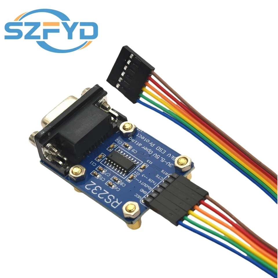 Módulo de puerto serie RS232 a TTL RS232 a UART SP3232 Cable intermitente con ESD - imagen 4