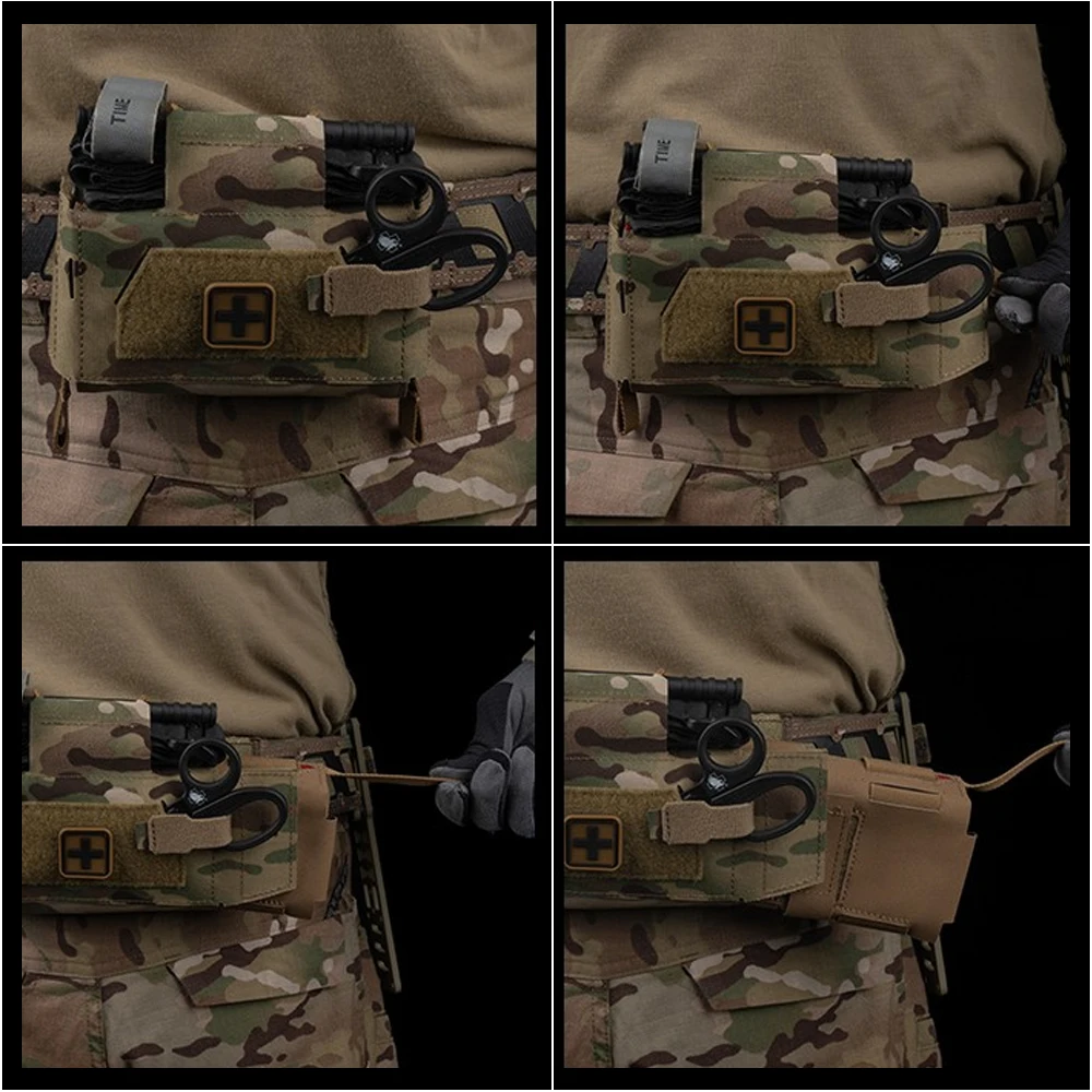 Kit de trauma táctico MOLLE – Bolsa primeros auxilios Israel - imagen 2