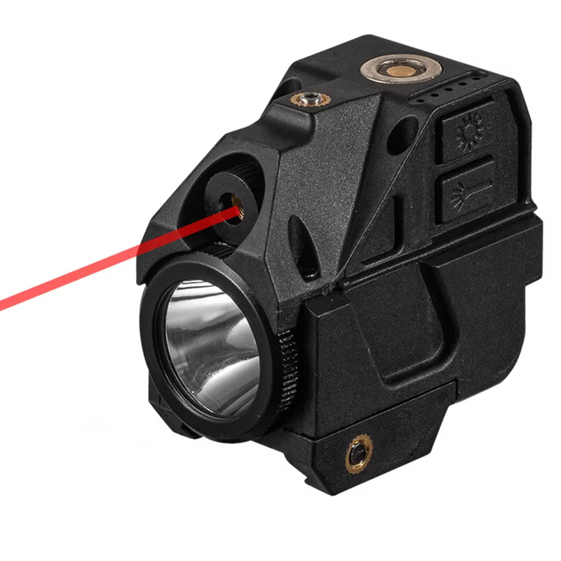 Mira láser verde táctica recargable para pistola y fusil - imagen 2