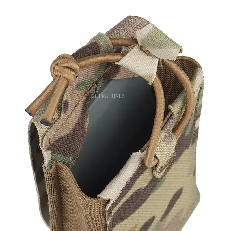 Bolsa táctica para una sola revista Airsoft, bolsa para entrenamiento militar al aire libre, cuchillo portátil, funda ligera - imagen 5