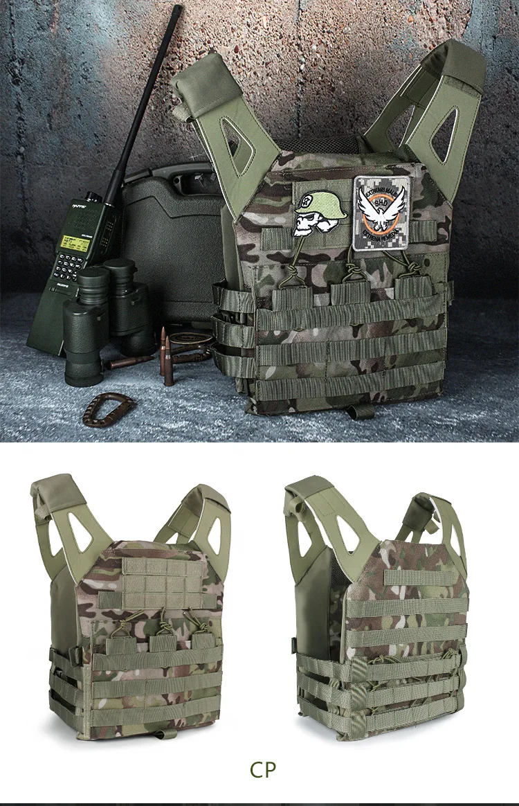 Chaleco táctico Jumper Airsoft JPC, 1000D, versión simplificada (Multicam) - imagen 4