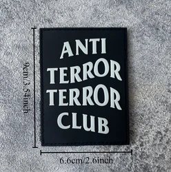 Anti Terror Club Parche loop reflectante PVC MOLLE