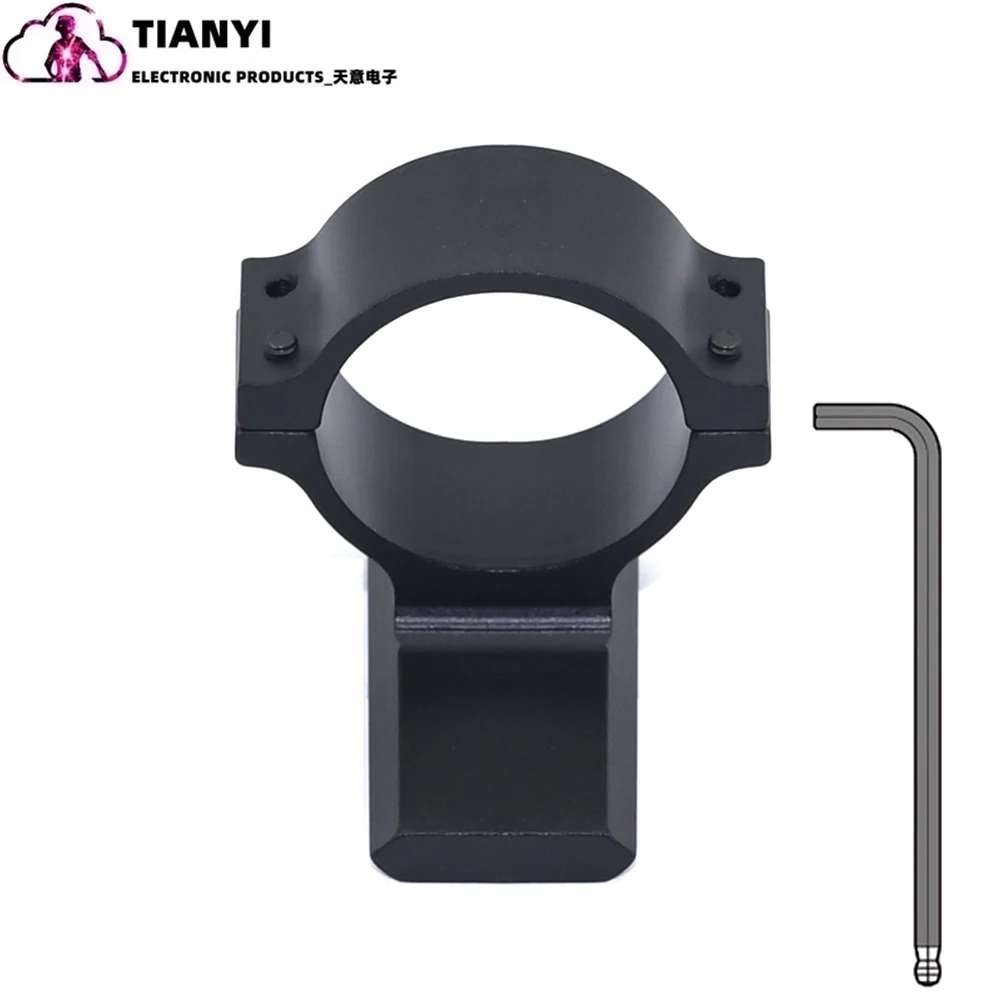 Soporte de fijación de alcance de 30mm con accesorio de pista, abrazadera de tubo 0039, abrazadera de fijación para linterna hecha de material de aleación de aluminio - imagen 5