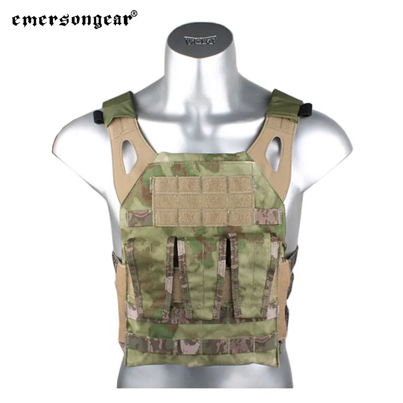 Emersongear NJPC chaleco táctico portador de placa bolsa para revistas bolsa Molle Board Body Armor Airsoft combate equipo de caza - imagen 3