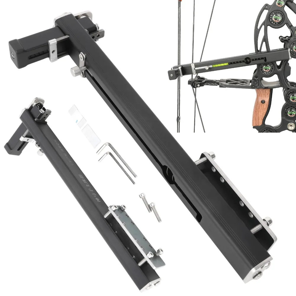 Lanzador de bolas de acero con alimentación automática para arco de caza, capacidad de 12 rondas, montaje de aleación de aluminio, cocción continua, arco de doble propósito Acc