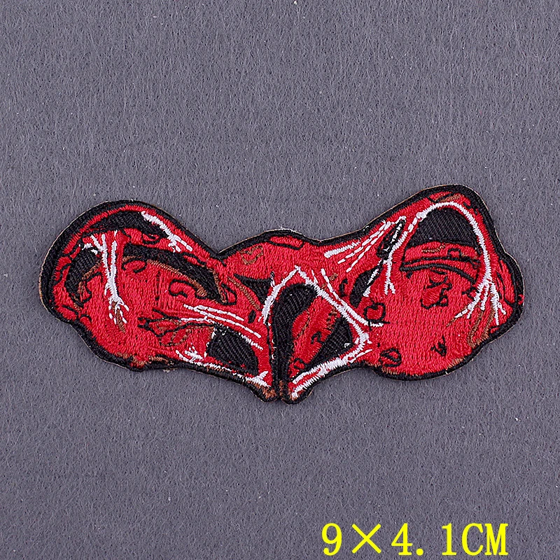 Parches termoadhesivos para ropa, insignias de letras para ropa, parches bordados a rayas, bricolaje - imagen 5