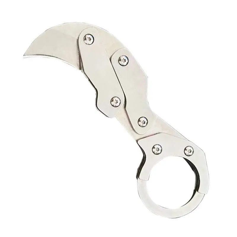 Cuchillo de fruta portátil mecánico para exteriores, cuchillo de camping multifuncional para el salvaje, cuchillo de entrega urgente - imagen 5