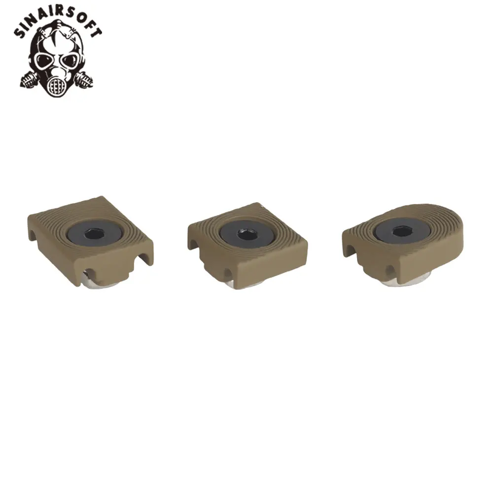 3 unids/set linterna luz láser Mlok sistema de guía de alambre abrazadera de Cable gestión de Clip accesorios fijos - imagen 3