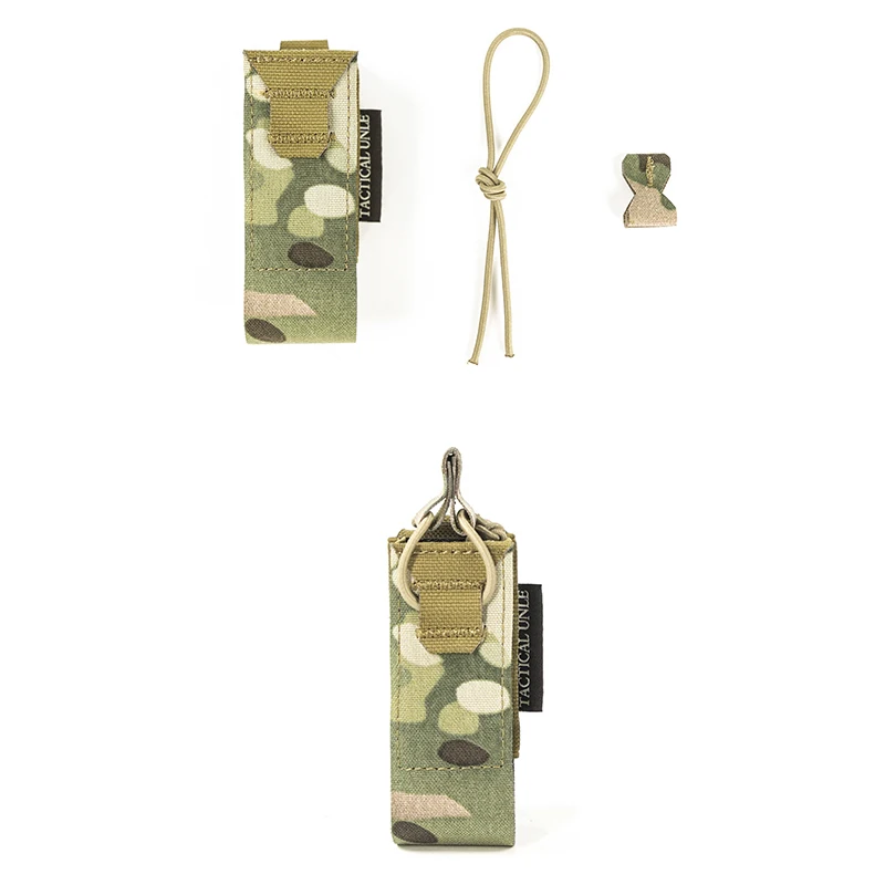 Bolsa de equipo táctico de 9mm.45, revistas de pistola individual, bolsa Mag Molle, accesorios de equipo Airsoft, juego de guerra - imagen 2