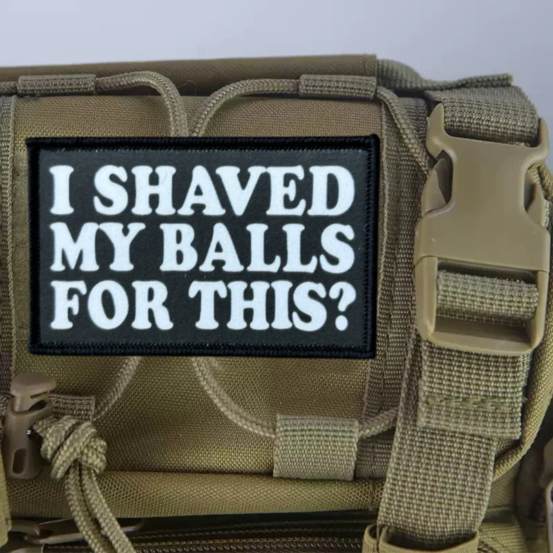 Parche con estampado del ejército, insignia de moral militar táctica blanca sobre negra, parches con gancho, mochila, brazalete, pegatina para ropa - imagen 5