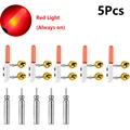 5Pcs Red Light