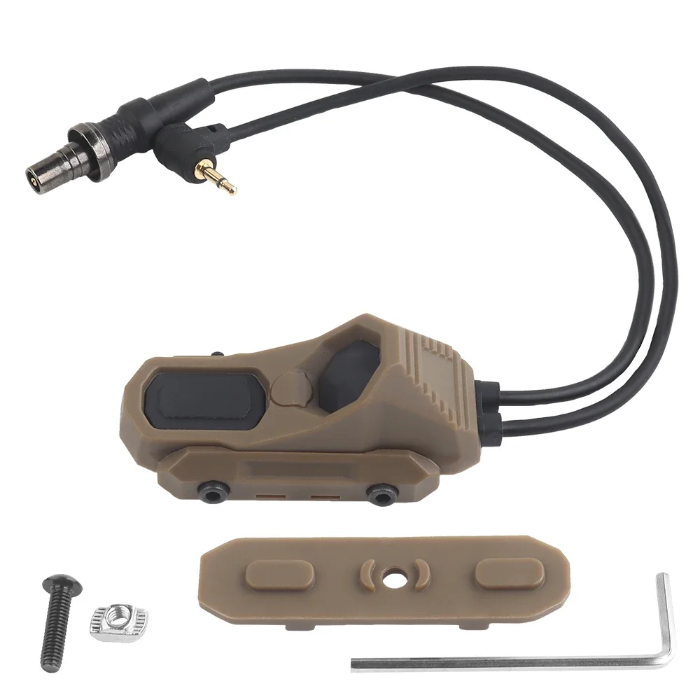 Interruptor Axon de presión SF/2, 5/grue, enchufe trasero, linterna, controlador láser PEQ para caza, accesorios de Paintball Airsoft - imagen 5