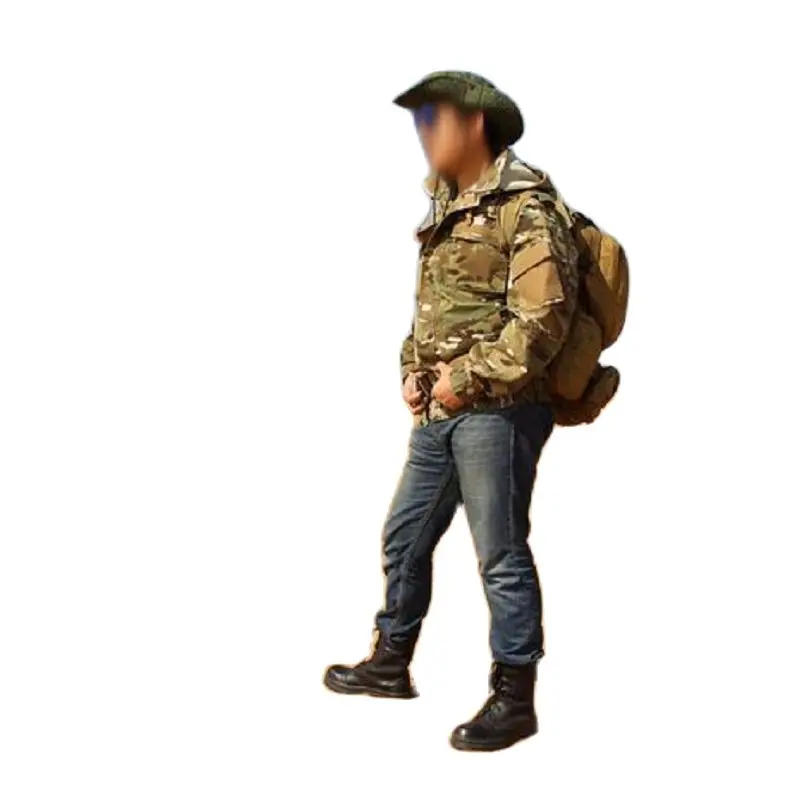 Mystery Battle-Conjunto de traje de combate con capucha, abrigo de carga de camuflaje, MC/CP, todo terreno, SSO - imagen 4