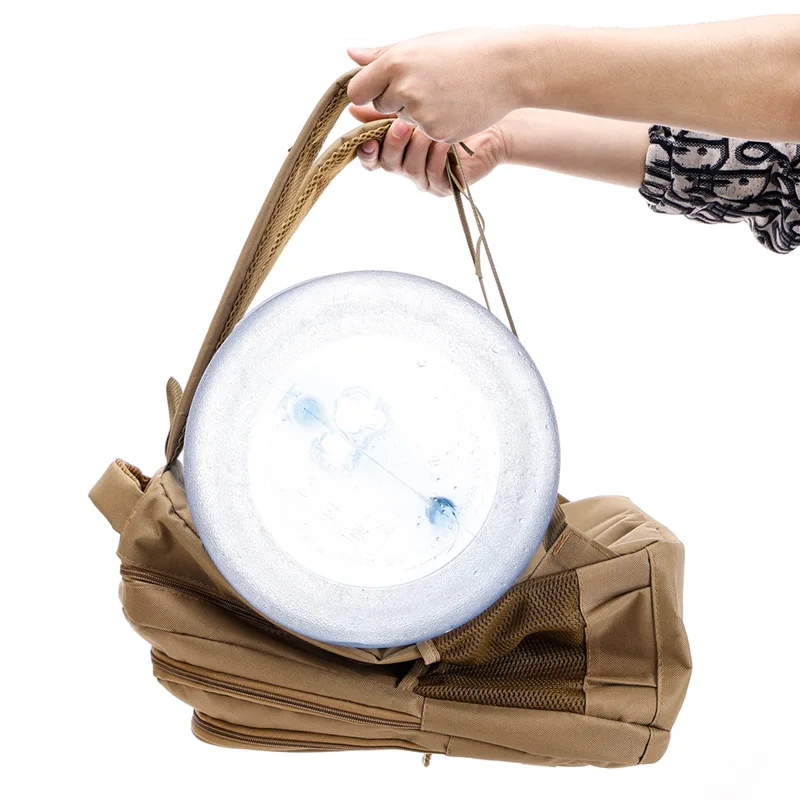 Mochila táctica de escalada, mochila de viaje para acampar, senderismo al aire libre, mochila para ciclismo, bolsa deportiva grande, mochila escolar de fin de semana de negocios - imagen 5