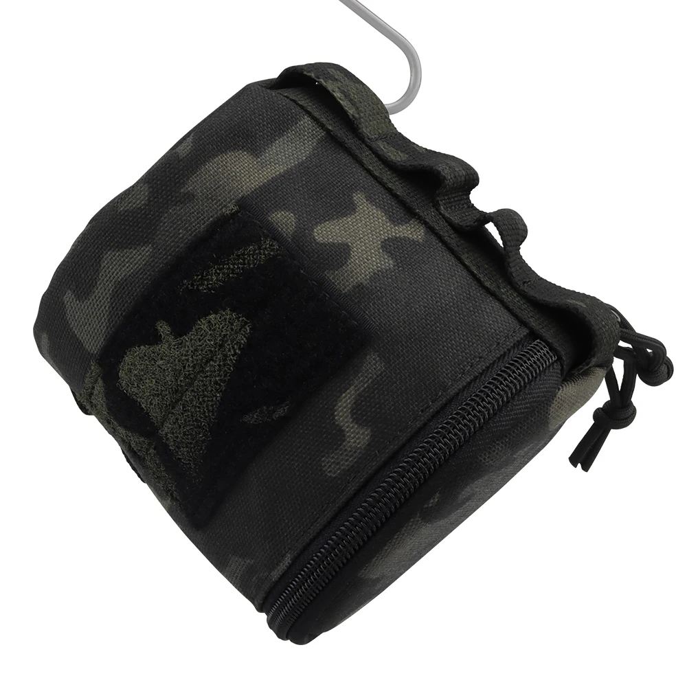 Portarrollos de papel táctico para coche al aire libre, estuche de papel higiénico, bolsa de almacenamiento, equipo de equitación, camuflaje para acampar, senderismo y caza - imagen 5