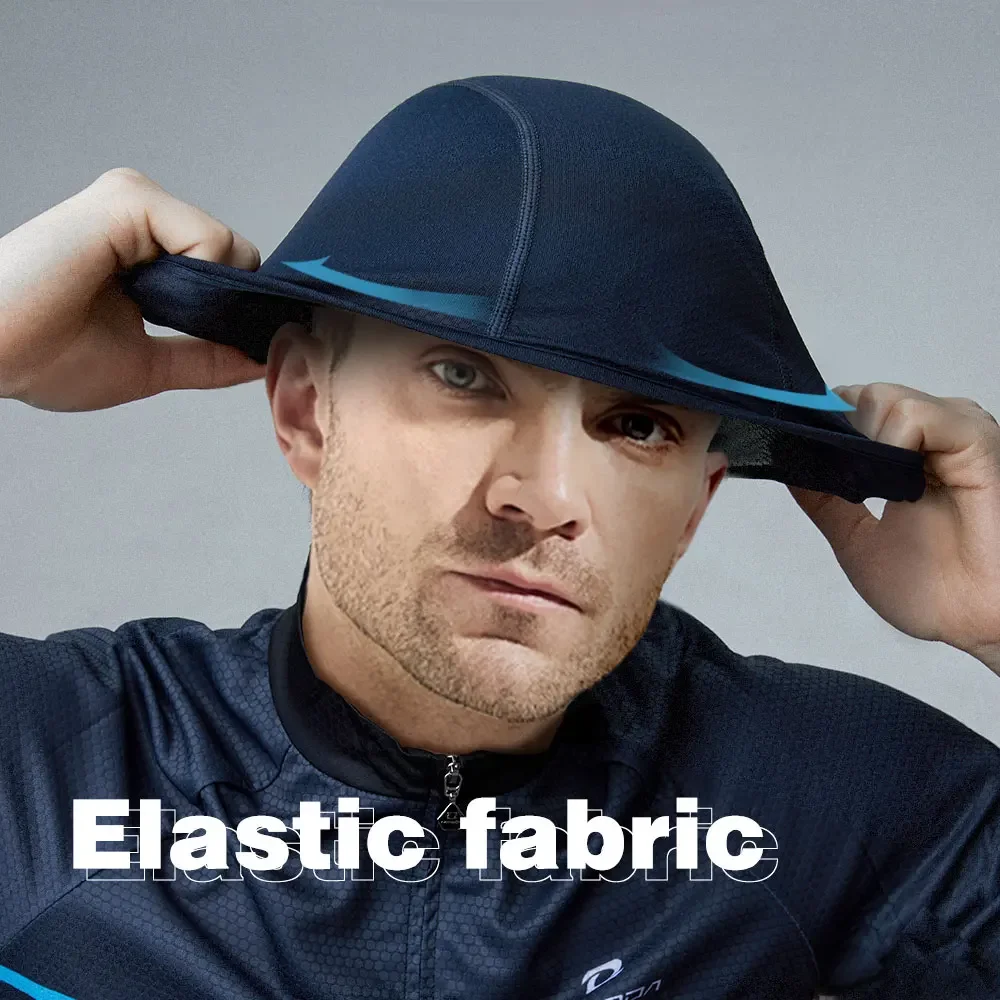 Gorra transpirable de verano de secado rápido que absorbe el sudor pesca ciclismo correr senderismo bicicleta deportes al aire libre sombrero casco forro gorra hombres mujeres - imagen 5