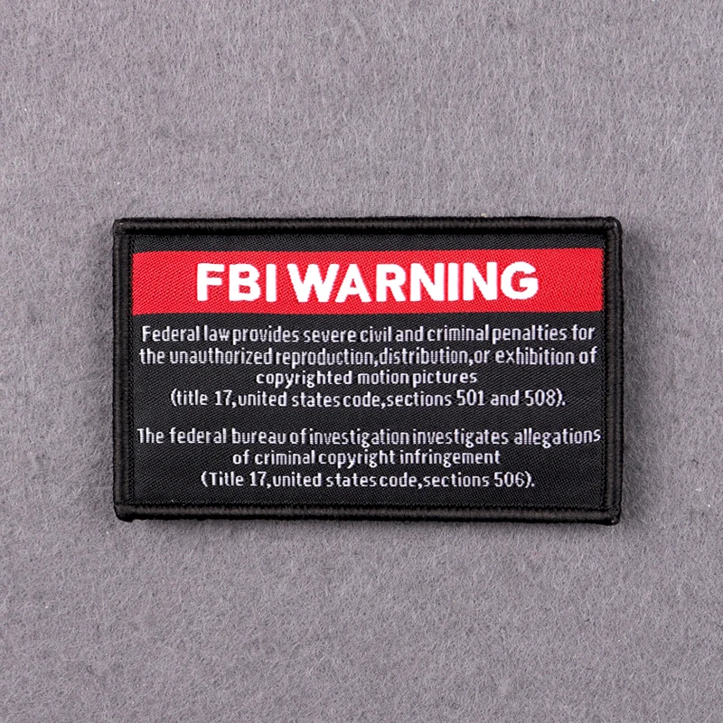 FBI WARNING