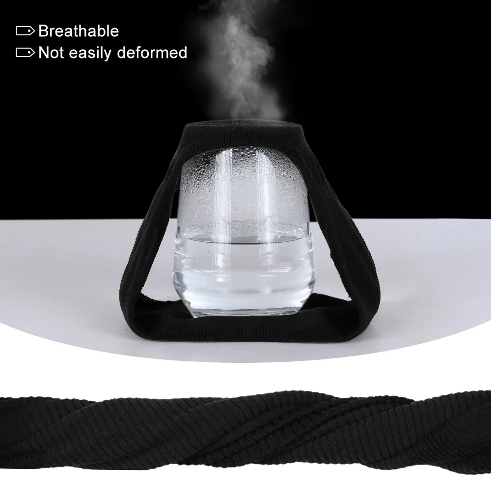 Máscaras de cobertura facial a prueba de viento, transpirable, elástica, más delgada, media máscara reutilizable para senderismo, correr, montar, deportes de ciclismo - imagen 5