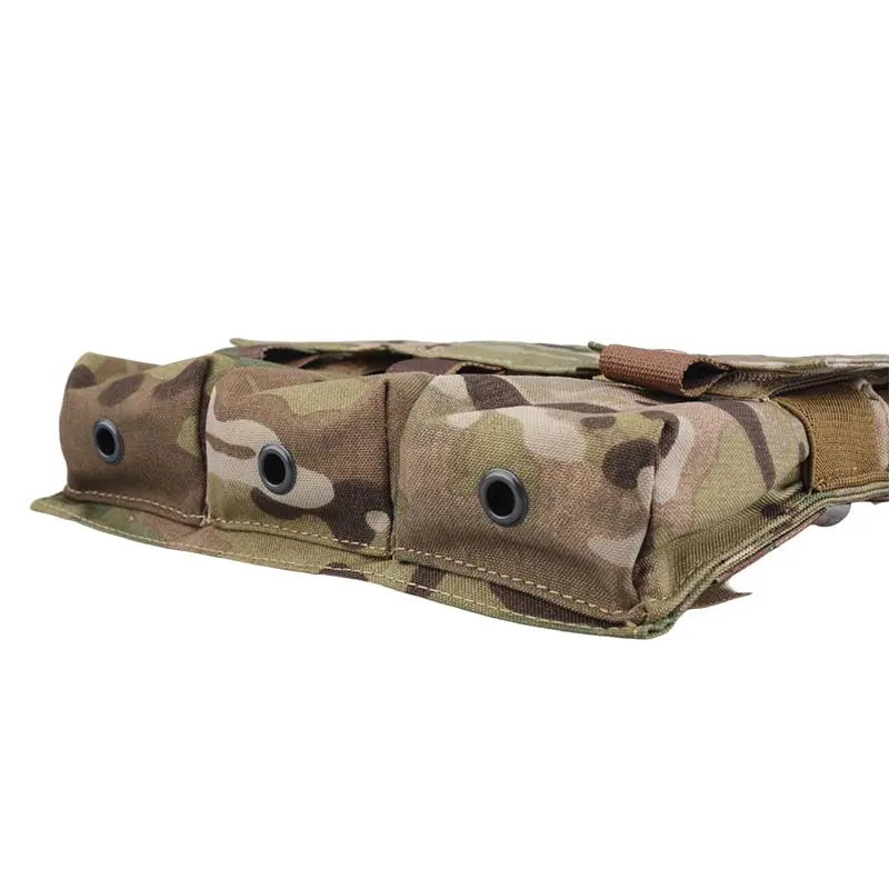 Emersongear para LBT estilo M4 Triple revista bolsa 556 MOLLE combate Mag bolsa titular Airsoft caza Trekking Nylon EM6352 - imagen 5