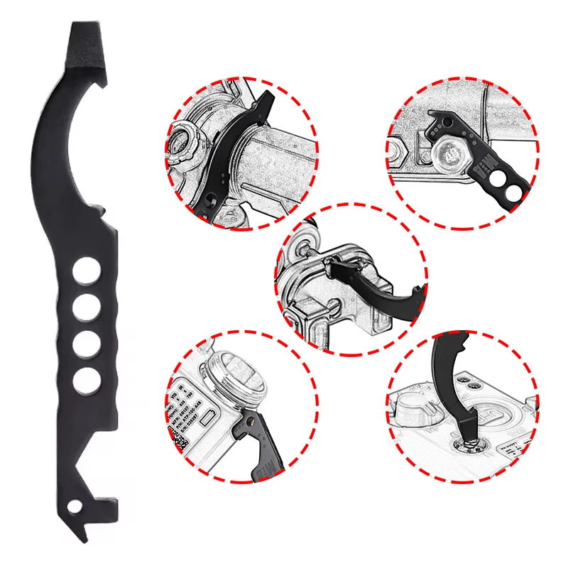 WADSN herramientas multibolsadoras mantenimiento multiusos llavero herramientas de Reparación de bicicletas accesorios de modificación PEQ NGAL - imagen 2