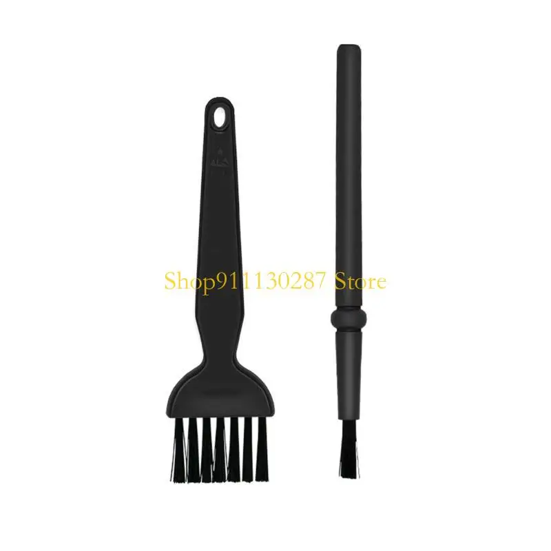J1HC 2pcs cepillos anti estáticos para computadora y cepillo limpieza del teléfono Conjunto completo - imagen 4