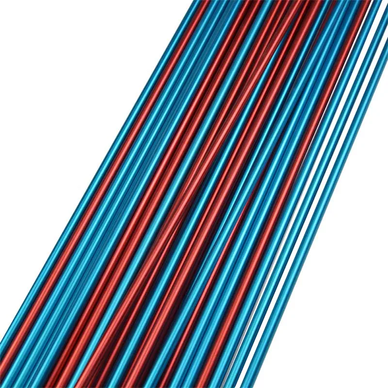 Ejes de flecha de aluminio para tiro con arco, accesorio para caza al aire libre, DIY, 6/12/24 piezas, 30 pulgadas, columna vertebral, 500 ID, 6,2mm - imagen 4