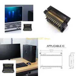 J1HC PSOP44 SOP44/SOIC44/SOIC44-1.27 CHIP IC Test Socket Adaptador Programador chips