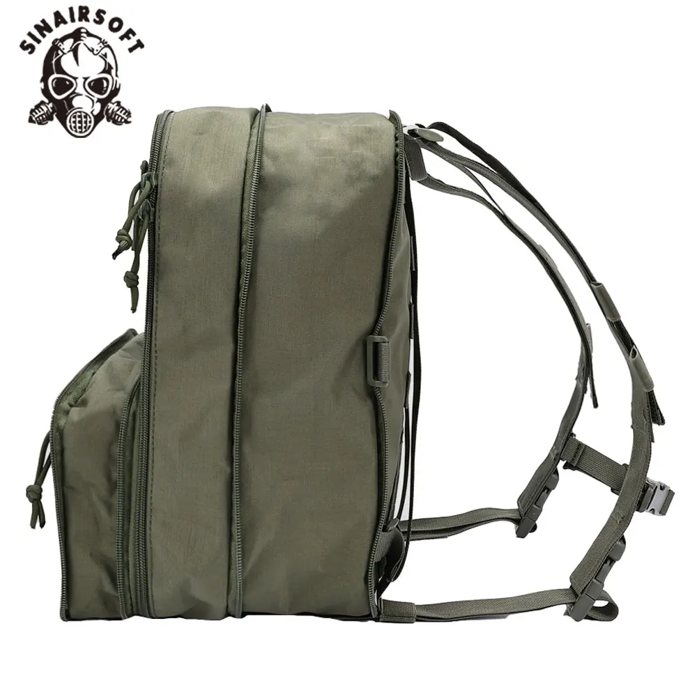 Mochila de hidratación táctica Flatpack D3, bolsa Molle, equipo de caza Airsoft, chaleco multiusos, bolsa de viaje Softback de asalto - imagen 5