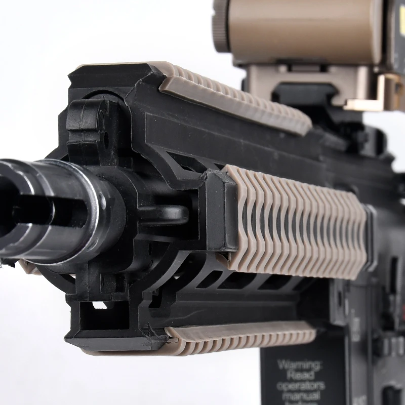 Juego de cubiertas de rieles con 17 ranuras para escalera táctica, accesorios para pistola Airsoft de riel Picatinny de 20mm para AR15 M4A1 HK416 GBB AEG - imagen 2