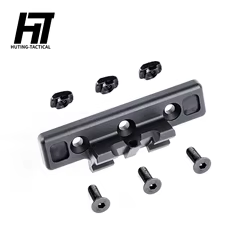 Linterna táctica M300 M600, Base de montaje adaptable Offset, compatible con KeyMod Mlok Rail, accesorios de Base de montaje de luz de explorador de caza Surfire