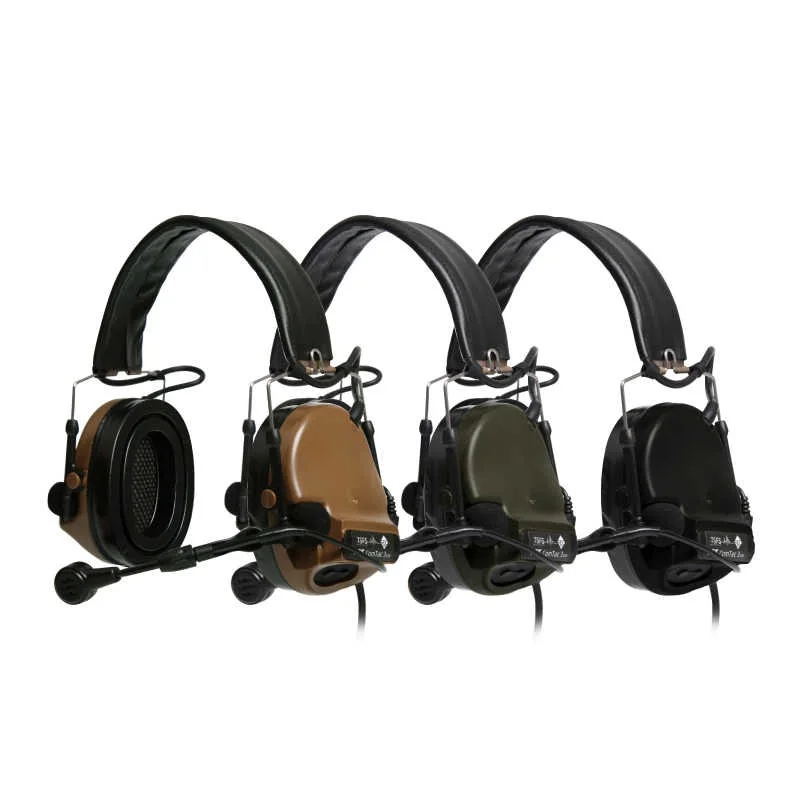 FCS-TACTICAL Nuevo DSP ComTac 3 ACH C3 Pickup Auriculares tácticos de comunicación con reducción de ruido - imagen 3
