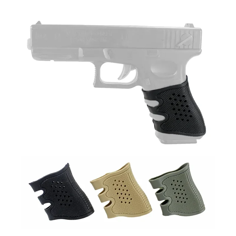 Funda para guante antideslizante con agarre de goma táctica, adecuada para Glock Glock17 19 20 21 22 23 34 43 1911, funda para pistola G19