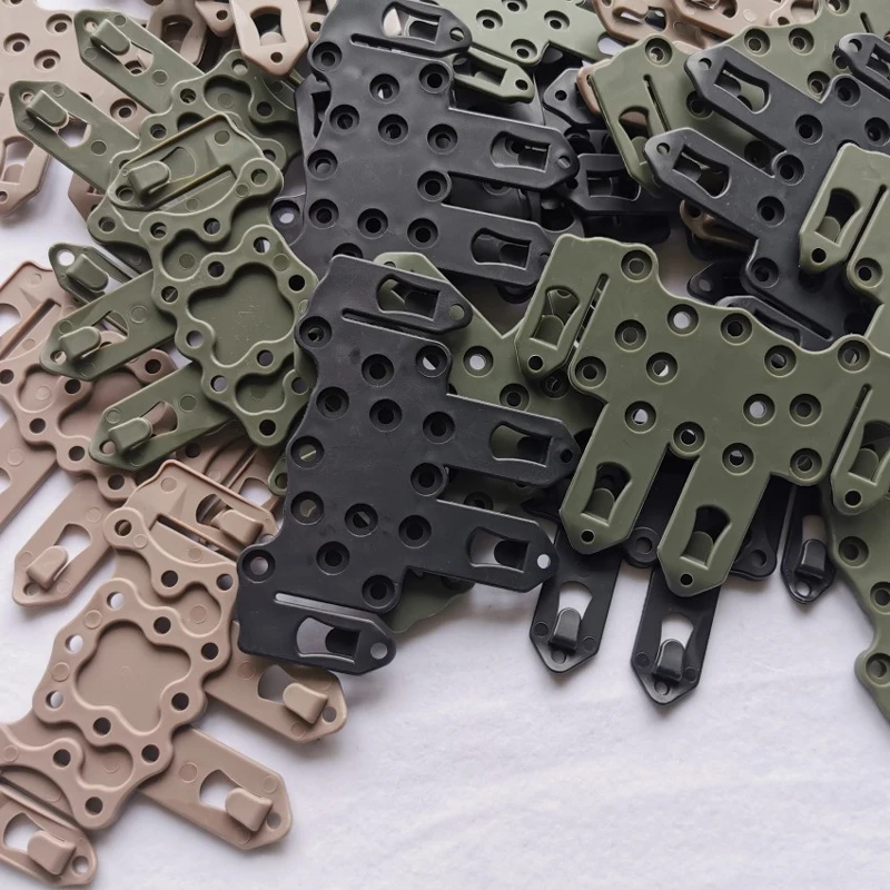 Adaptador Molle con Clip de velocidad, plataforma Airsoft Glock 17 M92, funda de riel, soporte para pistola de caza, adaptador, accesorios para pistola - imagen 5