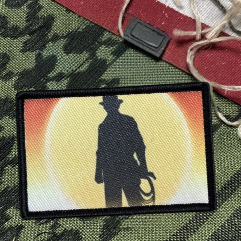 Parche de impresión militar, chaleco táctico, sombreros con gancho y bucle, insignia de moral, mochila, pegatinas decorativas, parches para brazalete para ropa - imagen 2