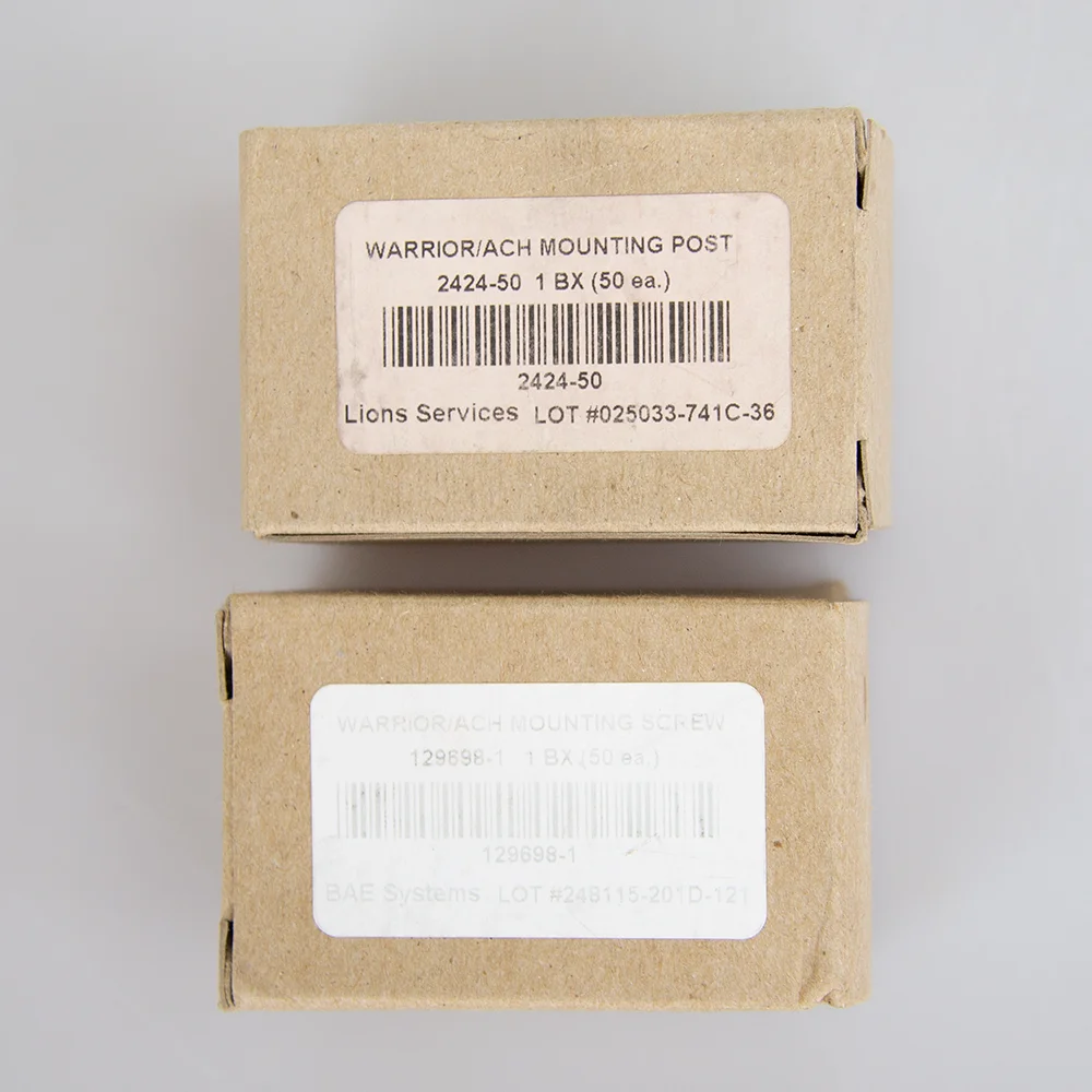 El conjunto de tornillos para casco se adapta al casco ACH, LWH, PASGT - imagen 4